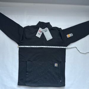 Carhartt Grey Quarter-Zip Pullover